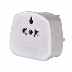 The Maplin Worldwide to UK Travel Adapter Plug converts worldwide plugs to UK AC sockets for visitors to the UK. Integra ...