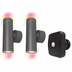 4lite WiZ Connected WiFi LED GU10 IP44 Outdoor Up & Downlight - Pa