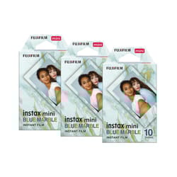Fujifilm Instax Mini Instant Photo Film - Blue Marble - Pack of 30