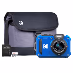 The Kodak PIXPRO WPZ2 16MP 4x Zoom Tough Compact Camera is the perfect companion to get wet. Shockproof. dustproof. and adven ...