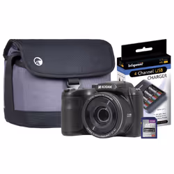 The Kodak PIXPRO AZ255 16MP 25x Astro Zoom Bridge Camera is the perfect bridge camera to explore your love of photography. Am ...