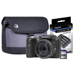 Kodak PIXPRO AZ255 16MP 25x Astro Zoom Bridge Camera - Black - Camera
