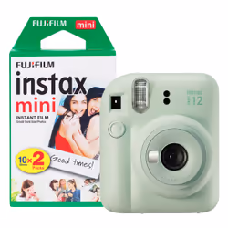 Fully loaded with easy-to-use modes and controls. the super playful Fujifilm Instax Mini 12 Instant Camera is bursting with j ...