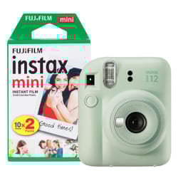 Fujifilm Instax Mini 12 Instant Camera - Mint Green - Camera + 20 Shot