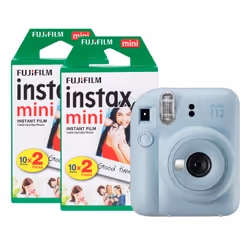 Fully loaded with easy-to-use modes and controls. the super playful Fujifilm Instax Mini 12 Instant Camera is bursting with j ...