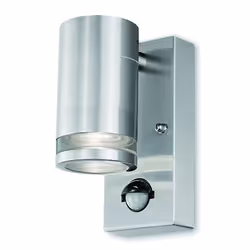 Marinus Single-Directional Wall Light with PIR. IP44. highly durable. made from 316 marine grade stainless steel. salt spray ...