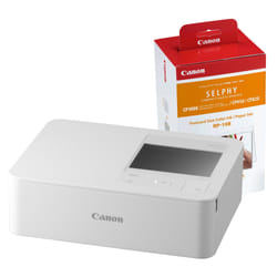 Canon SELPHY CP1500 Wireless Photo Printer inc RP-108 Ink Paper Set -