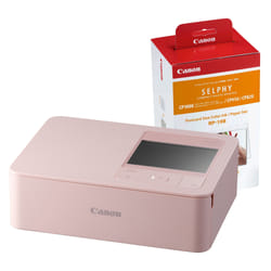 Canon SELPHY CP1500 Wireless Photo Printer inc RP-108 Ink Paper Set -