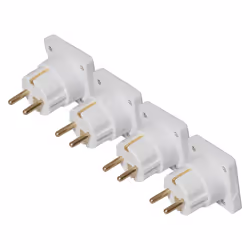 The Maplin UK to European Travel Adapter Plug converts UK plugs to EU plug systems for British travellers to European co ...
