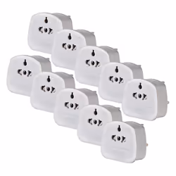 The Maplin Worldwide to UK Travel Adapter Plug converts worldwide plugs to UK AC sockets for visitors to the UK. Integra ...