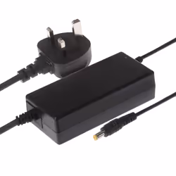 This Maplin UK Desk Top Power Supply 12V DC 2 Amp 24W 5.5 x 2.1 x 10mm Plug is ideal for use with CCTV. The 12V. 2A switch mo ...