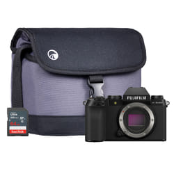Fujifilm X-S20 Mirrorless Digital Camera - Black - Camera + Sandisk 64