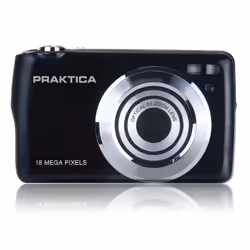 The PRAKTICA Compact Digital Camera 18MP 8x Optical Zoom Entry Level is the perfect camera for beginners. stud ...