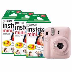 Fully loaded with easy-to-use modes and controls. the super playful Fujifilm Instax Mini 12 Instant Camera is bursting with j ...