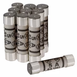 These Maplin 5 Amp Plug Fuse BS1362 25.4 x 6.4mm are suitable for a wide range of electrical equipment and domestic appl ...