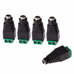 This screw down DC adaptor will allow you to run twin-cable DC power to your existing DC-tip 2.1mm power input. The Maplin Fe ...