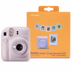 Fully loaded with easy-to-use modes and controls. the super playful Fujifilm Instax Mini 12 Instant Camera is bursting with j ...
