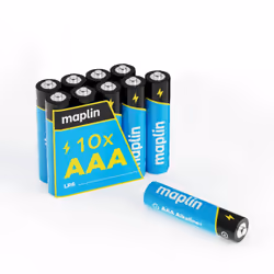 If you are short on power. then Maplin have the answer with our Maplin AAA LR03 1.5V Alkaline Batteries. Great for a multitud ...