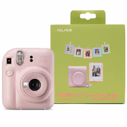 Fully loaded with easy-to-use modes and controls. the super playful Fujifilm Instax Mini 12 Instant Camera is bursting with j ...