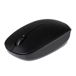 Maplin 3 Button Wireless Optical Mouse with USB-A Dongle Receiver - Bl