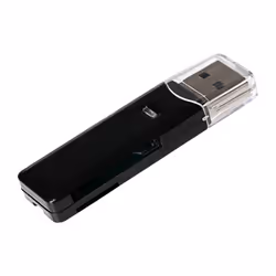 Quickly and easily access your camera and other multimedia memory cards through your laptops standard USB-A port with the Map ...