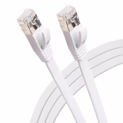 This Maplin RJ45 CAT6 UTP Flat Ethernet LAN Cable is perfect for connecting your desktop computer. game console. Smart T ...