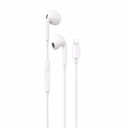 Enjoy high-quality audio and seamless hands-free calls with these Maplin Wired Lightning Earbuds. Designed for iPhones. iPads ...