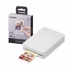 Effortlessly print. collect and share your cherished memories wherever you are with the portable and versatile Wi-Fi Canon Se ...
