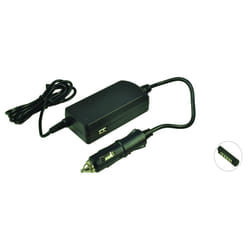 2-Power DC Car Adapter 12V 3.6A 45W + 2.1A USB