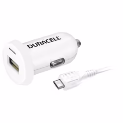 The Duracell USB Charger is the ideal product for people who want to charge their mobile devices while in their vehicle.This ...