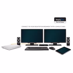 2-Power USB 3.0 Dual Display Docking Station - Additional view 4