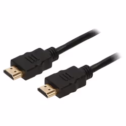 PSA Parts CAB0035A, 1 m, HDMI Type A (Standard), HDMI Type A (Standard), Black