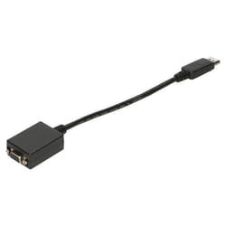 PSA Parts CAB0061A video cable adapter DisplayPort VGA (D-Sub) Black