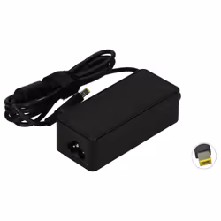 The Lenovo AC Power Adapter 20V 2.25A 45W is a compact and efficient solution for powering your laptop. designed specifically ...