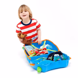 Trunki Terrance Trolley Hard shell Blue 18 L Plastic - Additional view 4