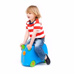 Trunki Terrance Trolley Hard shell Blue 18 L Plastic - Additional view 5