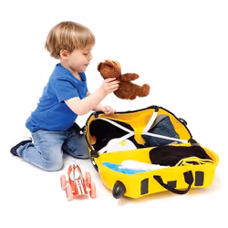 Trunki Bernard Bee Trolley Hard shell Yellow 18 L Plastic - Additional view 4