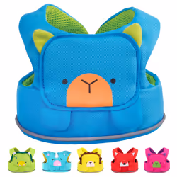 ToddlePak - Fuss Free Baby Walking Reins and Toddler Safety Harness â Bert Bear (Blue)