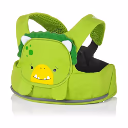 Trunki ToddlePak - Fuss Free Toddler Walking Reins & Kids Safety Harness â Dudley Dinosaur (Green)
