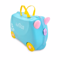 Trunki Una the Unicorn, Suitcase, Pink, Turquoise, Yellow, 4 wheel(s), 18 L, 310 mm, 460 mm