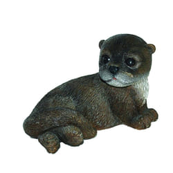 Vivid Arts 19cm Otter Resin Ornament - NF-OTTA-F
