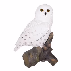 Vivid Arts Snowy Owl, Brown, White, Polyresin, Animals, 135 mm, 235 mm, 330 mm