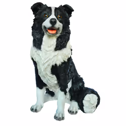 Vivid Arts XRL-SSDG-F Sitting Sheepdog Resin Ornament