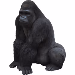 Vivid Arts Gorilla Resin Ornament
