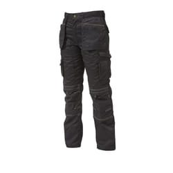 Apache Men's Holster Polycotton Holster Trouser, Black, 32W x 31L