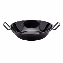 Enamel Karai Wok Heavy Duty Frying Kadhai Kadai - 30cm