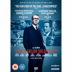 Elevation Sales Tinker Tailor Soldier Spy, Movie, DVD, Coloured, Thriller, 2D, 127 min