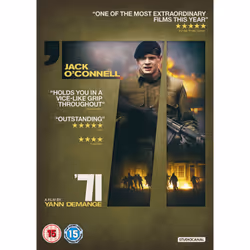 Elevation Sales '71, Movie, DVD, Adventure, Thriller, 2D, 99 min, Jack O'Connell