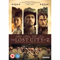 Elevation Sales The Lost City of Z, Movie, DVD, 2D, 141 min, Tom Holland, Elevation Sales