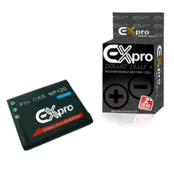 Ex-Pro Camera Battery NP-120 NP120 for Casio Exilim EX-ZS26 EX-ZS30